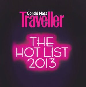 Condé Nast Traveller: The Hot List 2013
