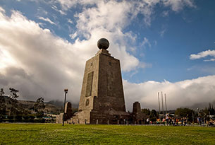 Middle of the World Monument in Quito, Ecuador