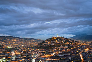Quito en la noche