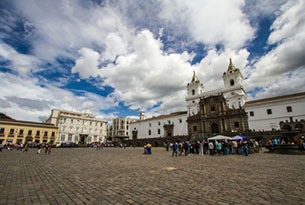 Historic Center in Quito