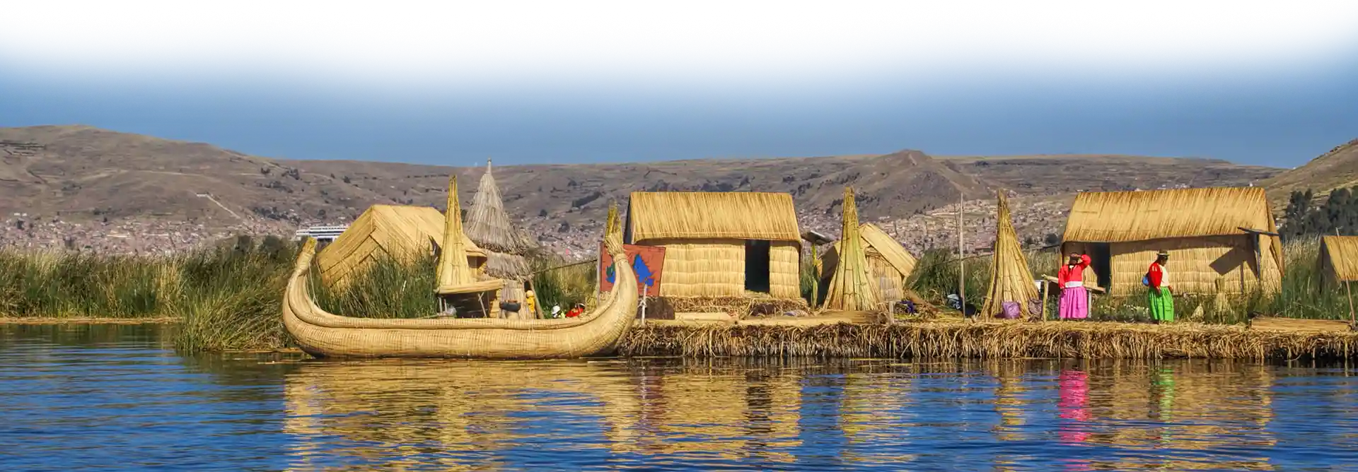 peru floating village titicaca