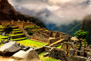 Inca Ruins Machu Picchu Peru