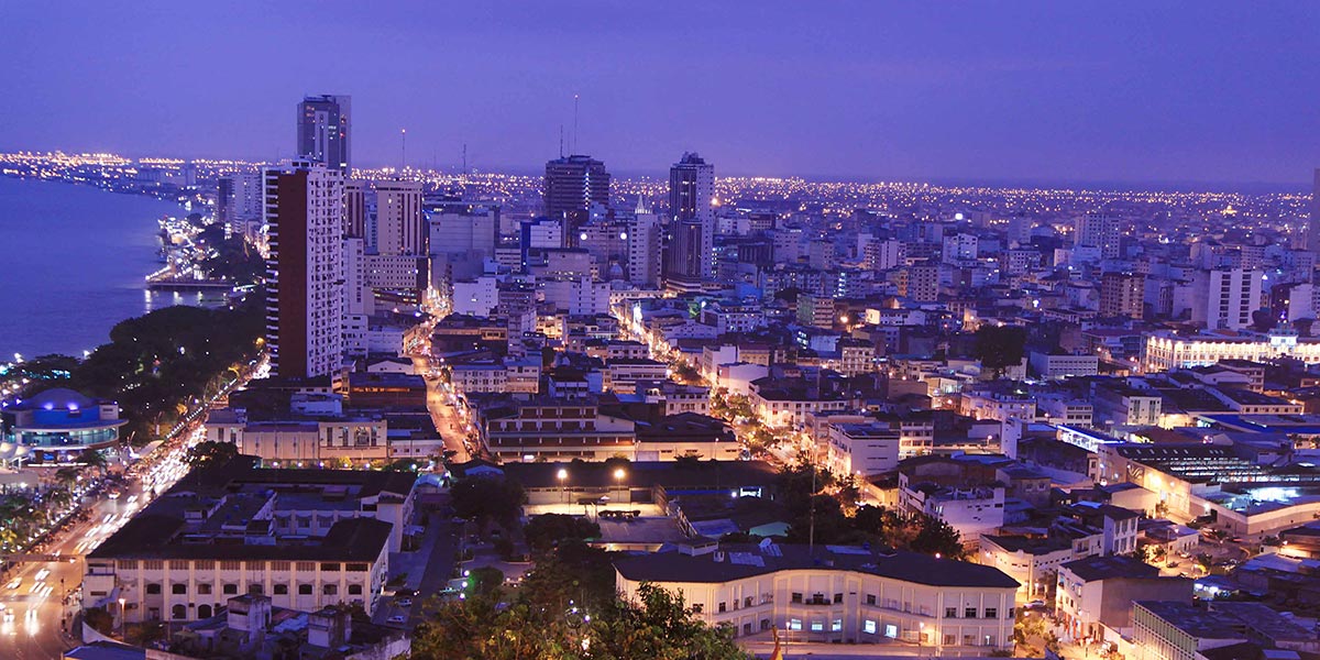 Guayaquil Evening Skyline