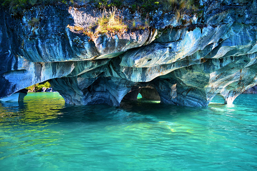 Cuevas de Mármol, Chile