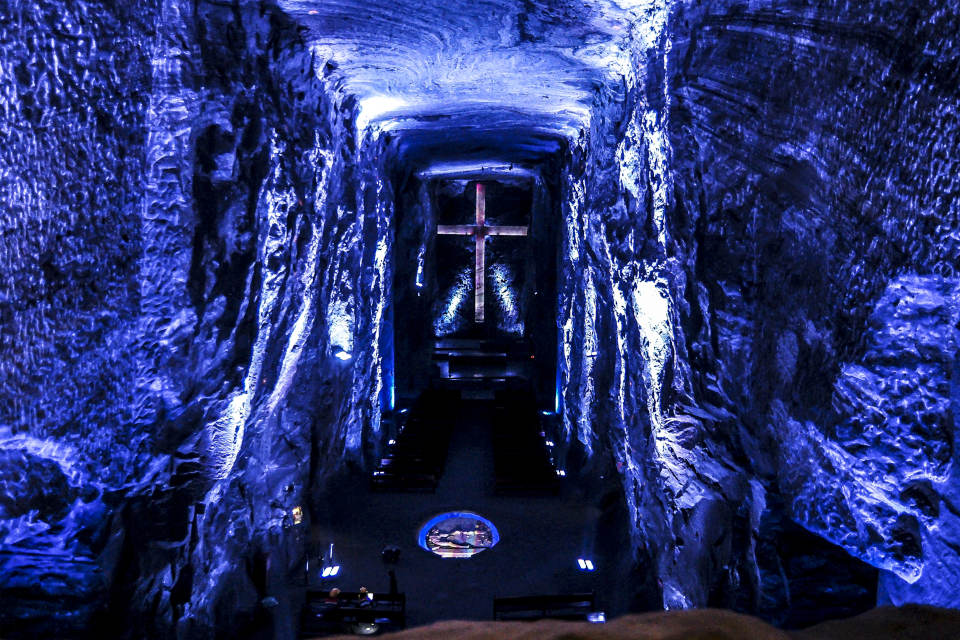 Zipaquirá's colorful underground cathedral 