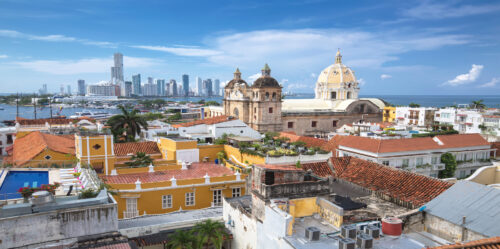 Cartagena cityscape