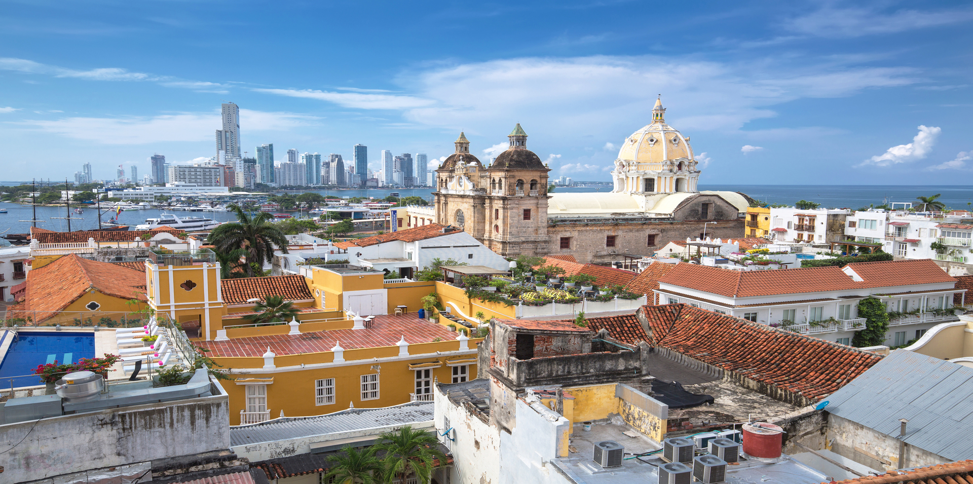 Cartagena cityscape