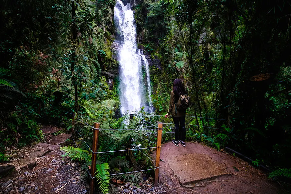 La Chorrera Waterfall near Bogota