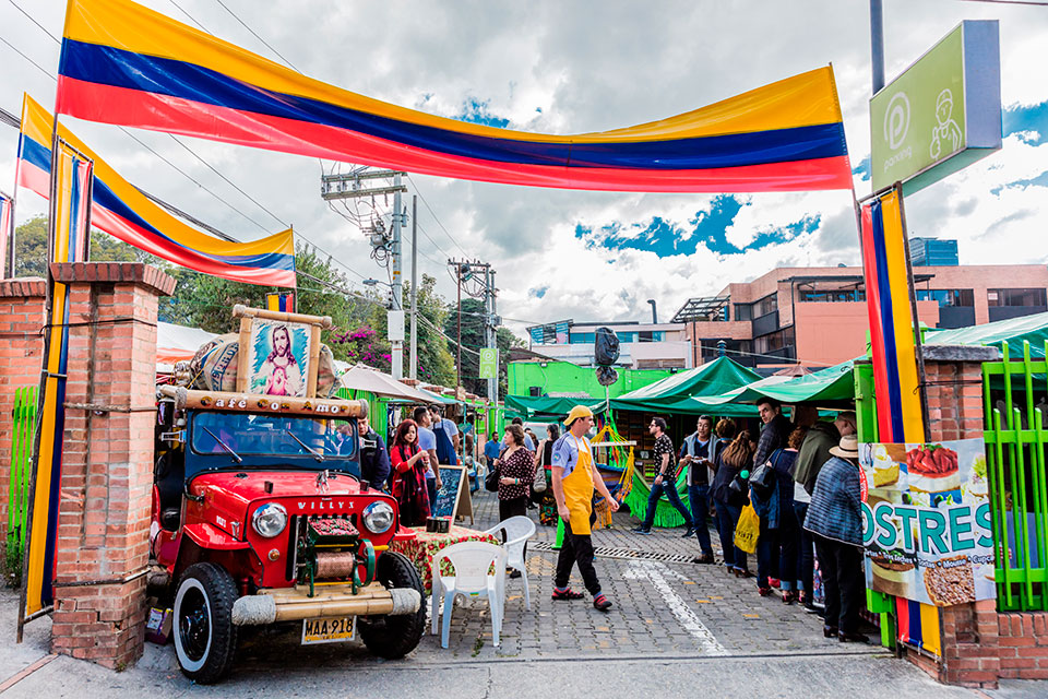 Usaquén Market in Bogota, Colombia
