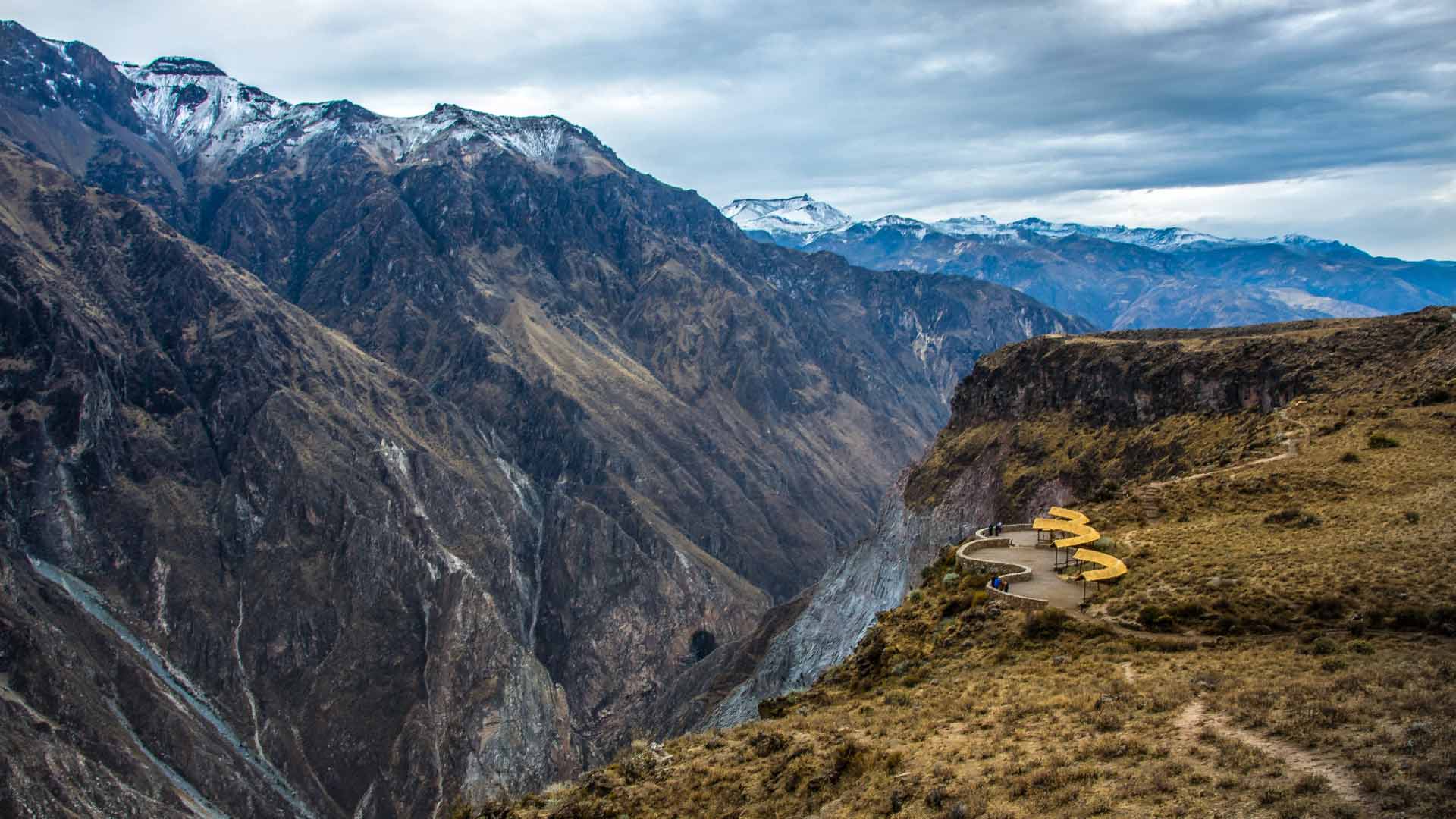 Colca Canyon landscape, Peru