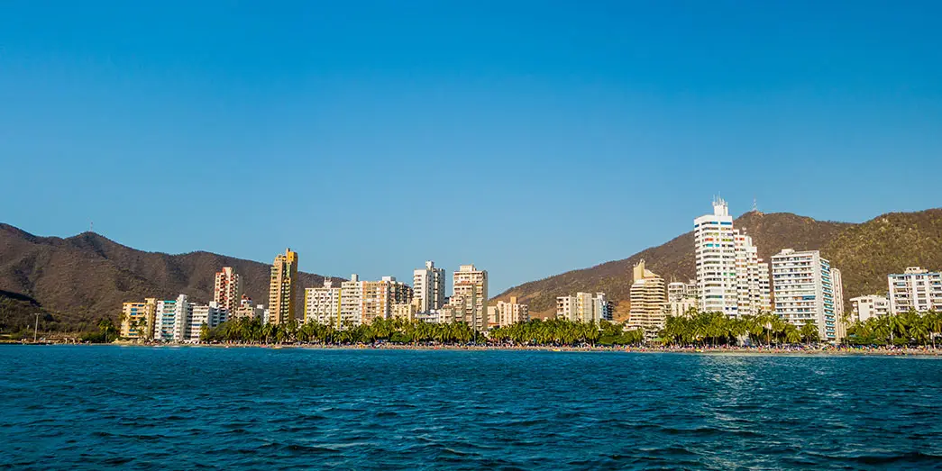 Santa Marta city in Colombia