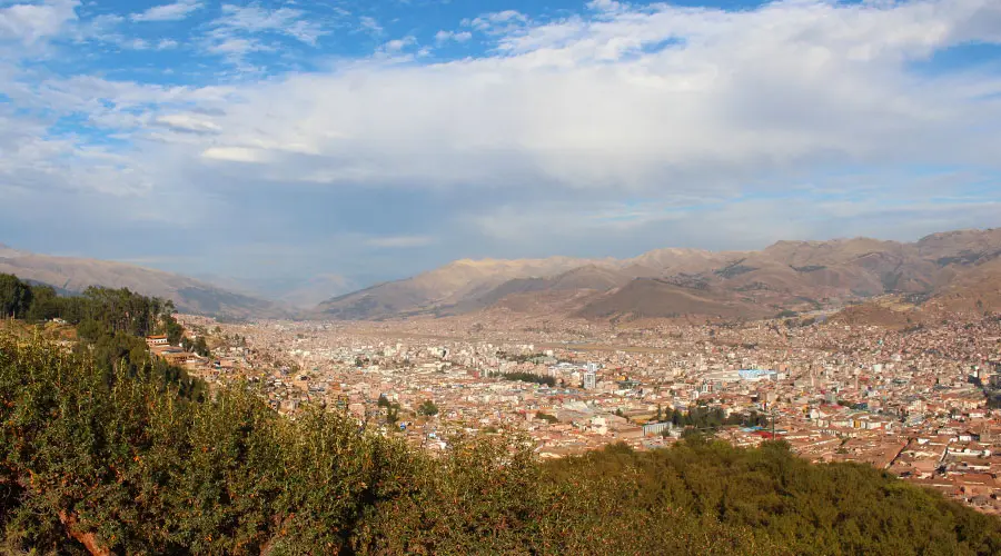 Sunny day in Cuzco, Peru
