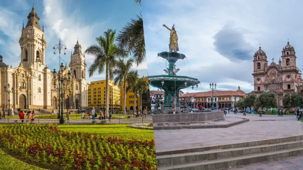 Lima Cusco Collage