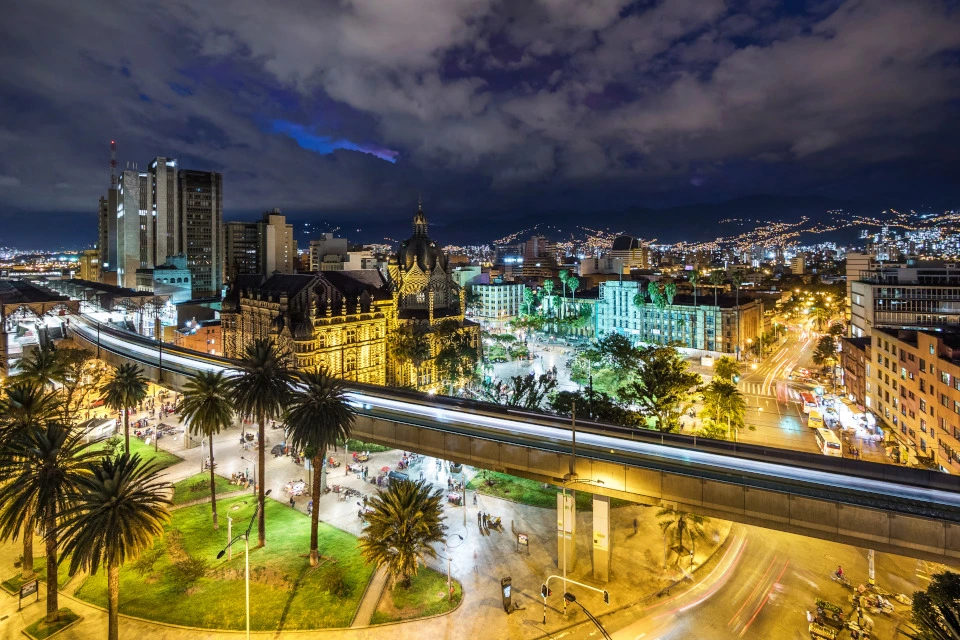 medellin-evening-cityscape