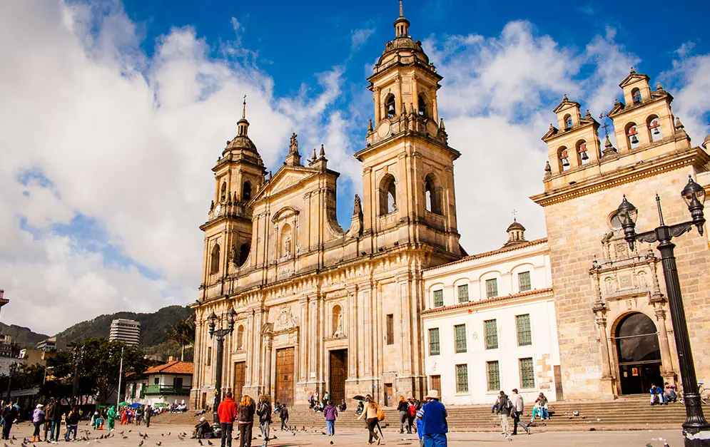 Simon Bolivar Square Cathedral, Bogota